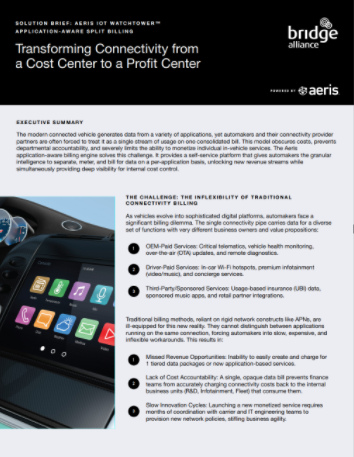 Solution Brief: Application-Aware Split Billing