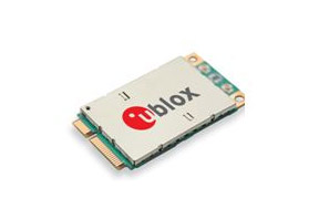 Verizon certifies u-blox LTE mPCIe module for high-speed M2M applications
