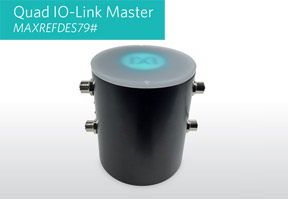 Evaluate industrial sensors faster with first Quad IO-Link® master reference design