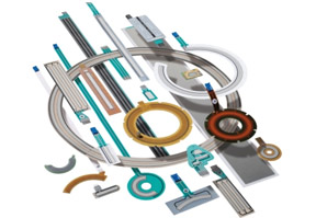 Using membrane potentiometers instead of linear and rotary position sensors