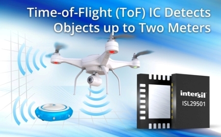 Intersil’s time-of-flight IC aims ‘to revolutionise’ object detection and distance measurement