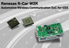 Renesas Electronics designs automotive wireless communication for Vehicle-to-Infrastructure communication