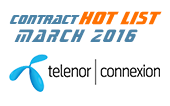 IoT Contract Hot List – February/March – Industrial IoT Edition 2016
