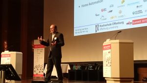 Prof. Dr. Axel Sikora addresses the M2M Summit