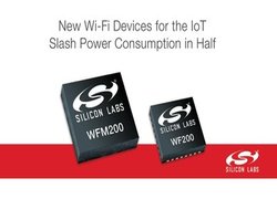 New Silicon Labs Wi-Fi devices for the IoT slash power consumption in half