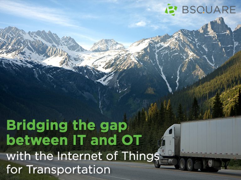Bridging the gap between IT and OT with IoT for Transportation