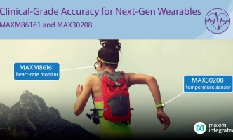 New healthcare sensors enable ultra-small size, lowest power and clinical-grade accuracy for next-gen wearables