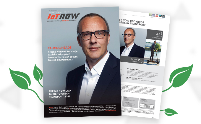 Kigen’s Vincent Korstanje explains why green transport relies on secure, trusted environments