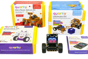 Quarky – reconfigurable robot kit that teaches kids Artificial Intelligence through play!