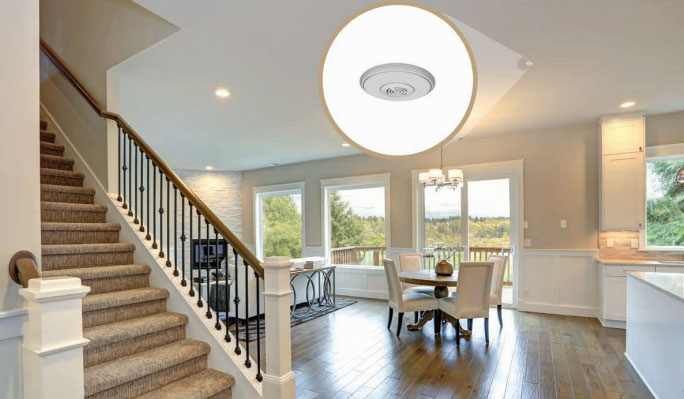 Luxury home utilizes vesda-e vea (smoke) &amp; vesda sensepoint xcl (gas) detection