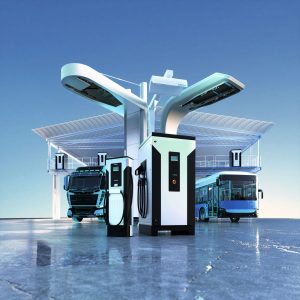 eMobility depots: Reducing operating costs with AI and IoT