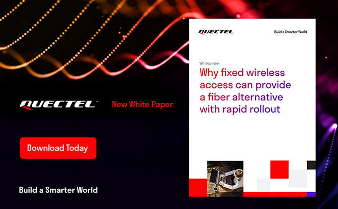 Why fixed wireless access can provide a fibre alternative with rapid rollout