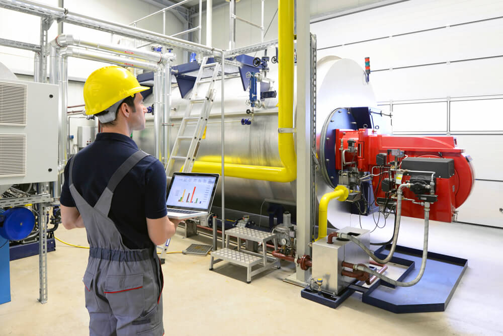 A man does smart metering