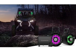 Amplify the off-road audio experience with the all-in-one Tread Audio System from Garmin