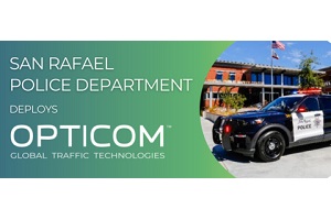 San Rafael, California deploys Opticom traffic signal preemption