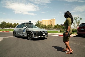 Motional and Lyft deliver the rides in Motional’s new all-electric IONIQ 5 autonomous vehicle