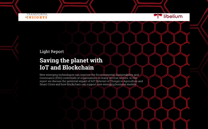 Saving the planet with IoT and Blockchain