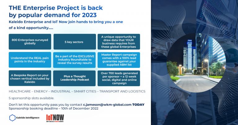 Kaleido and IoT Now bring you the ONLY Enterprise Project of its kind