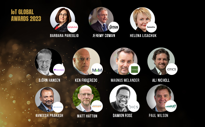 The 2023 IoT Global Awards announces a VIP Judging Panel