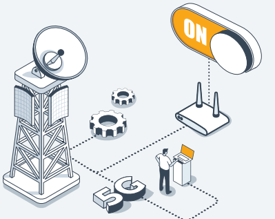 5G network connectivity
