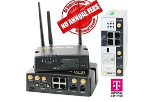 Perle IRG5000 LTE routers certifies on T-Mobile network