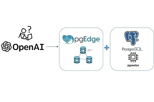 pgEdge enhances PostgreSQL with pgvector extension for AI-driven vector similarity search capabilities
