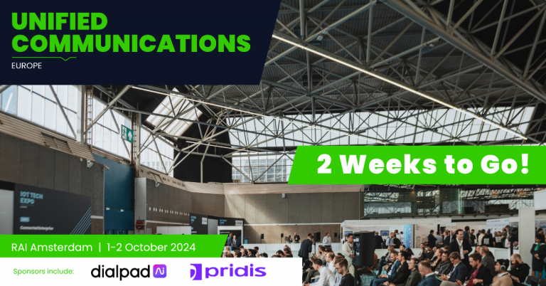 Unified Communications Conference 2024: Just 2 weeks to go until the leading telecommunications event in Amsterdam