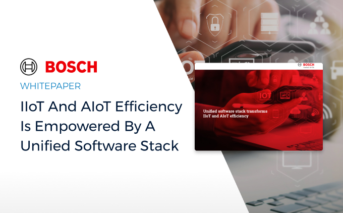 IIoT and AIoT efficiency is empowered by a unified software stack
