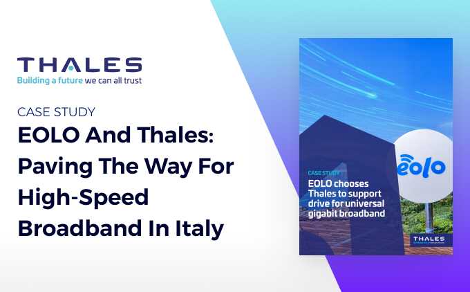 EOLO and Thales: Paving the Way for High-Speed Broadband in Italy