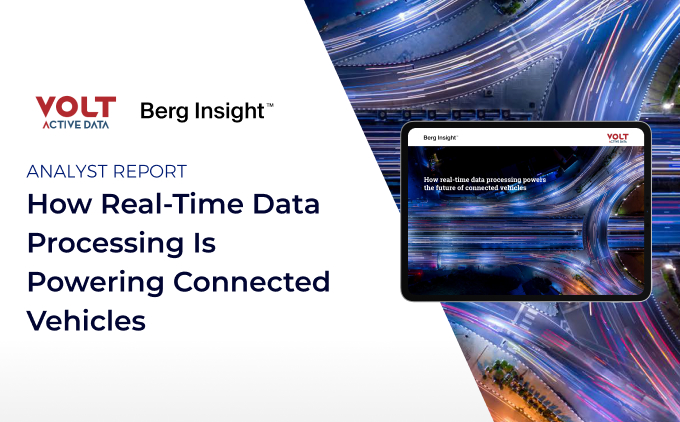 How real-time data processing is powering connected vehicles