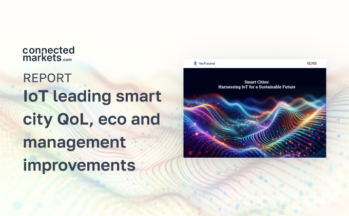 IoT leading smart city QoL, eco and management improvements
