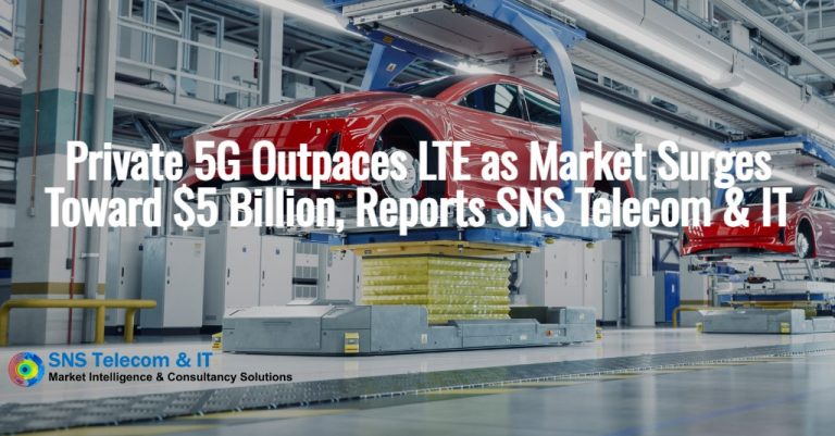 Private 5G outpaces LTE as market surges toward $5 billion, reports SNS Telecom &amp; IT