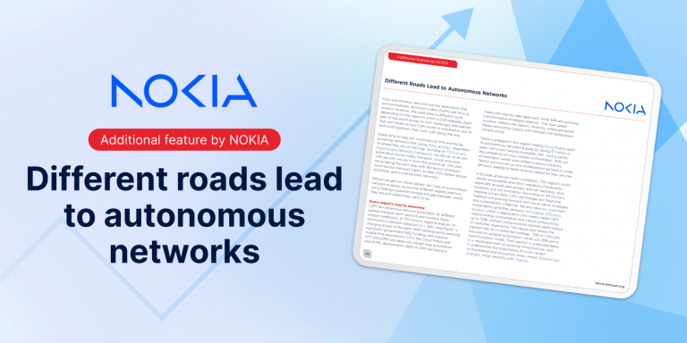 Different roads lead to autonomous networks