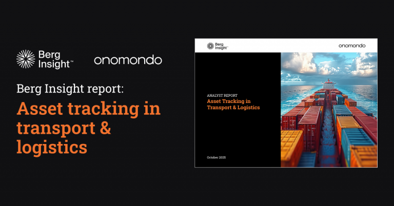 Berg Insight report: Asset tracking in transport &amp; logistics