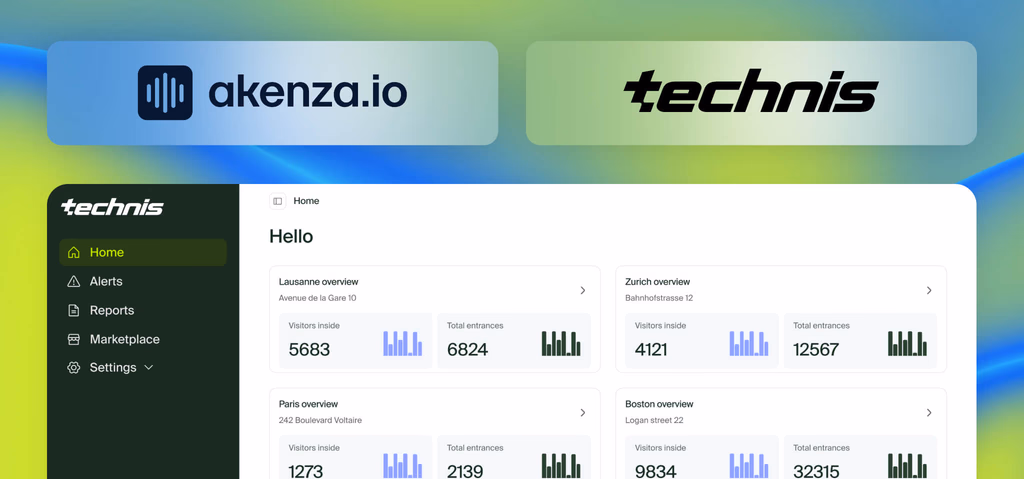 Technis accelerates global smart space solutions with akenza IoT platform