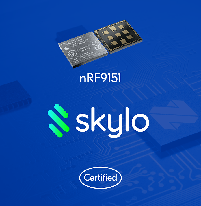 Nordic Semiconductor secures Skylo certification for nRF9151 module enabling global IoT connectivity